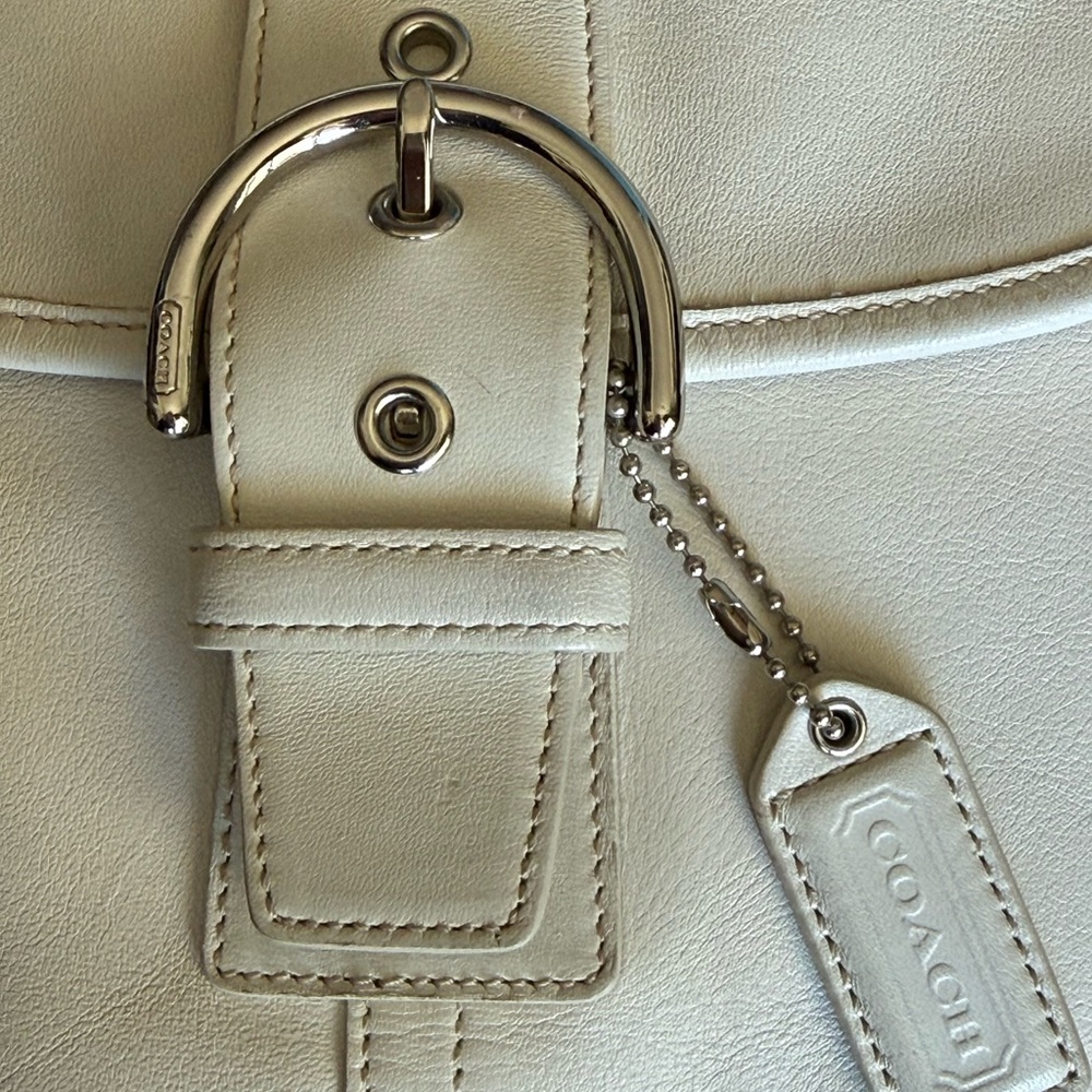 Y2K Essential: AUTHENTIC Vintage COACH SoHo 9480 in excellent chalk white - Picture 6 of 10